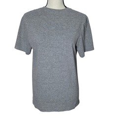 Nike Mens Safari Print Graphic T-Shirt Gray Red Logo Short Sleeve Small