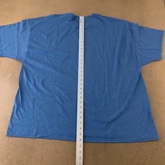 Hanes Men’s Size 3XL Heather Blue ComfortBlend EcoSmart Crew Neck T-Shirt New