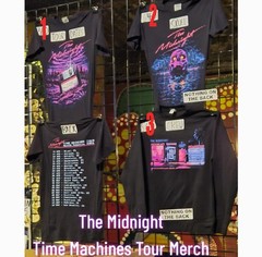 THE MIDNIGHT Time Machines North America Tour 2026 T shirt reprint