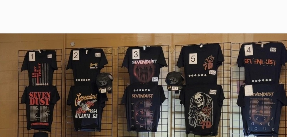 New!!! Sevendust The ONE Tour 2026 Unisex T Shirt