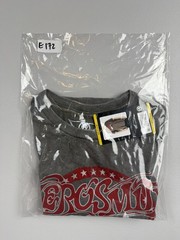 Aerosmith Shirt Mens Medium Gray Airplane Graphic Tee Rock Band Tagless Top