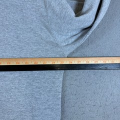 VTG 90s Starter Mens Mock Neck Long Sleeve Shirt Sz L Gray Blank Streetwear Y2K