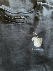Travis Matthews Men’s White T-Shirt Short Sleeve Large