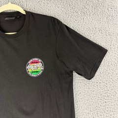 Sublime Band Tee Men Medium Black Rasta Logo Graphic T-Shirt 2019 Official Merch