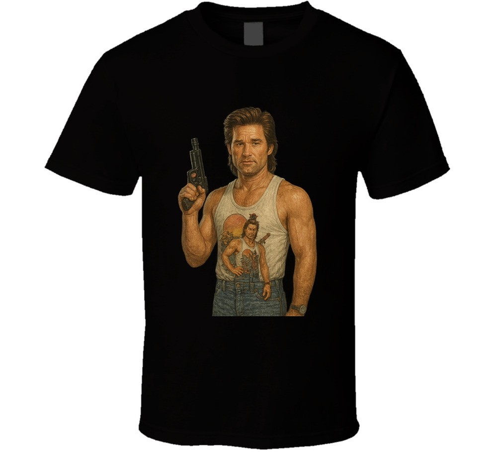 Big Trouble In Little China Jack Burton Retro Caricature Movie T Shirt