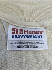 Vintage Hanes Heavy Weighty L DC Comics The Flash Graphitti Red T Shirt NWOT