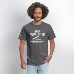 Shea Verkouter Barber Shop Funny Adult Humor T-Shirt