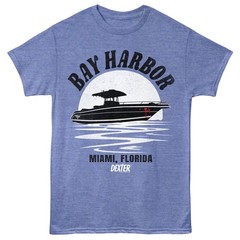 DEXTER MORGAN T-Shirt TV Show SOL DAY New Mens Official Light Blue Heather Merch