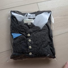 Tecovas Henley Shirt Mens XXL Gray Heathered Long Sleeve Western
