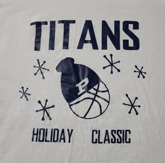 Titans Holiday Classic Shirt Mens Size XL White Year Event Basketball Tournament