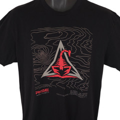 Rise Armament T Shirt Mens Size Large Black 2nd Amendment Firearms