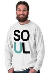 Soulmate His Hers Matching Couples Gift Long Sleeve Tshirt for Men or Women