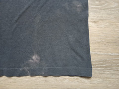 1980s Political vtg T Shirt FADED Black El Salvador Central America USA politics