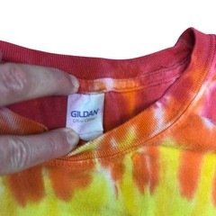 1990s Woodstock T Shirt 3XL Tie Dye 1999 Music Festival Hippie Tour Band