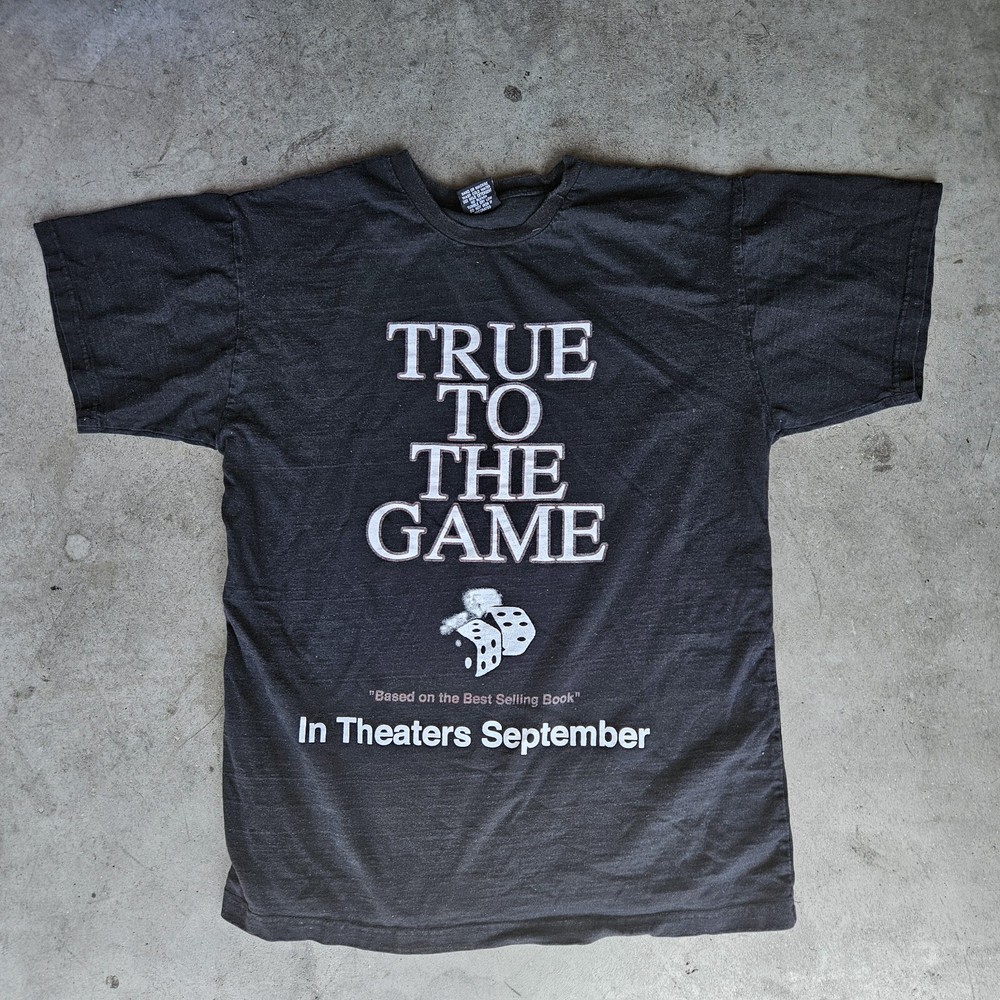 True To The Game Rap Movie Tee Shirt Size M