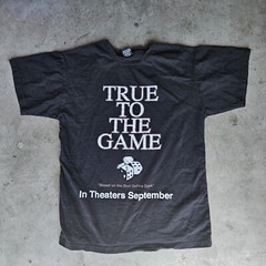 True To The Game Rap Movie Tee Shirt Size M
