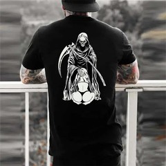Hiding In The Reaper Crotch Printed Men’s T-shirt