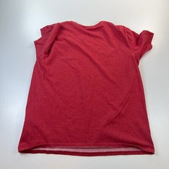 Nike Dri Fit Shirt Mens Large Athletic Cut Red Crew Neck Lightweight Stretch