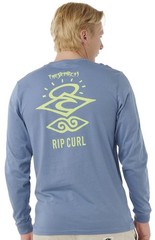 Rip Curl Search Icon LS T-Shirt – Bluefin – New