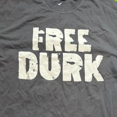 Lil Durk black Free Durk T-shirt Size L