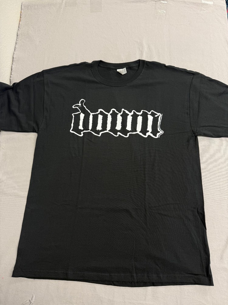Down Band Logo T-shirt T-shirt Adult Mens Tee – Officially Licensed