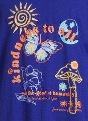 No Boundaries3 Pieces Tee shirts Men’sSz M(38-40) 1 Piece W Oversize GraphicBlue