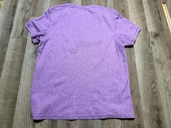 APT. 9 Shirt, Men’s Size Medium Purple Short Sleeve 3/4 Button Premier Flex