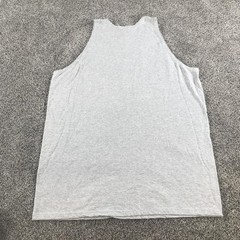Vintage Russell Athletic Tank Top Mens XL Heather Gray Sleeveless Shirt Cotton