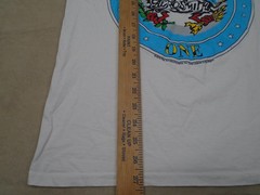 Aerosmith – “Aero Force One” – 2019 White Shirt – Sz Medium – Fruit Of The Loom