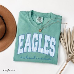 Custom Mascot Shirt Personalized School Spirit Teacher Graphic Tee