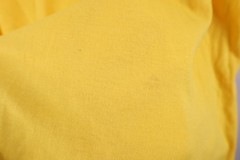 Vintage 70s Streetwear Mens Medium Florida Beach Sunset Bird T-Shirt Yellow USA