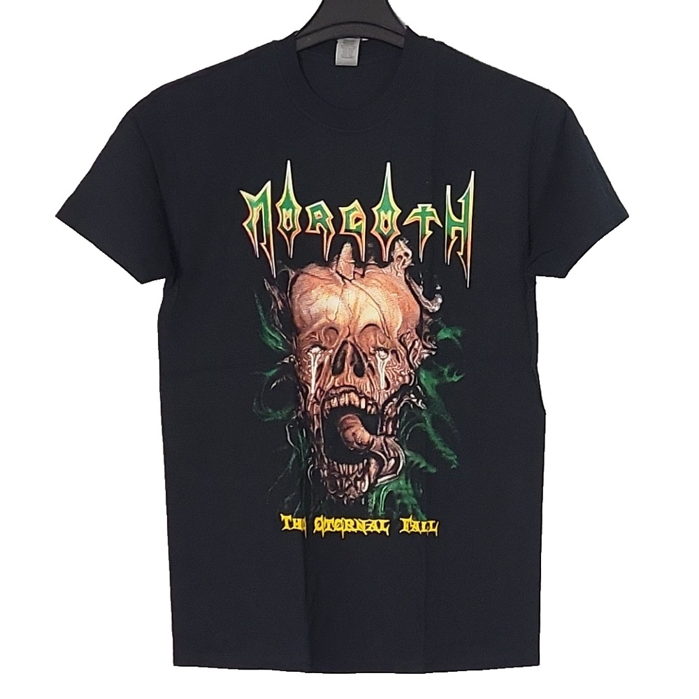 MORGOTH The Eternal Fall M MEDIUM T-Shirt Black Mens Band Logo