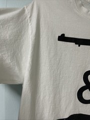 “Hello My Name Is Trigger” Sz. M Unisex White/black Print Cotton Short Sleeve
