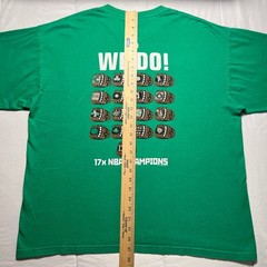 Boston Celtics Got Rings 2008 NBA Champions T Shirt Mens XL Green 17x Champs NBA
