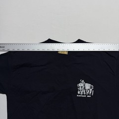 Tantra India Elephant Man Graphic Tee Black Size L Eco-Friendly Cotton