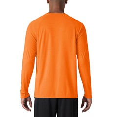 Mens UPF50+ Long Sleeve T-Shirt UV/Sun/Skin Protection Outdoor Sport Casual Tops