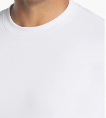 Robert Barakett Georgia Pima Cotton Crew-Neck T-Shirt Size M White