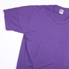 Vintage Russell Athletic Adult M Purple Basic T-Shirt – Lot of 6