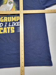 Grumpy Cat T Shirt 2XL Im A Simple Old Man Long Sleeve Grandpacore Cotton