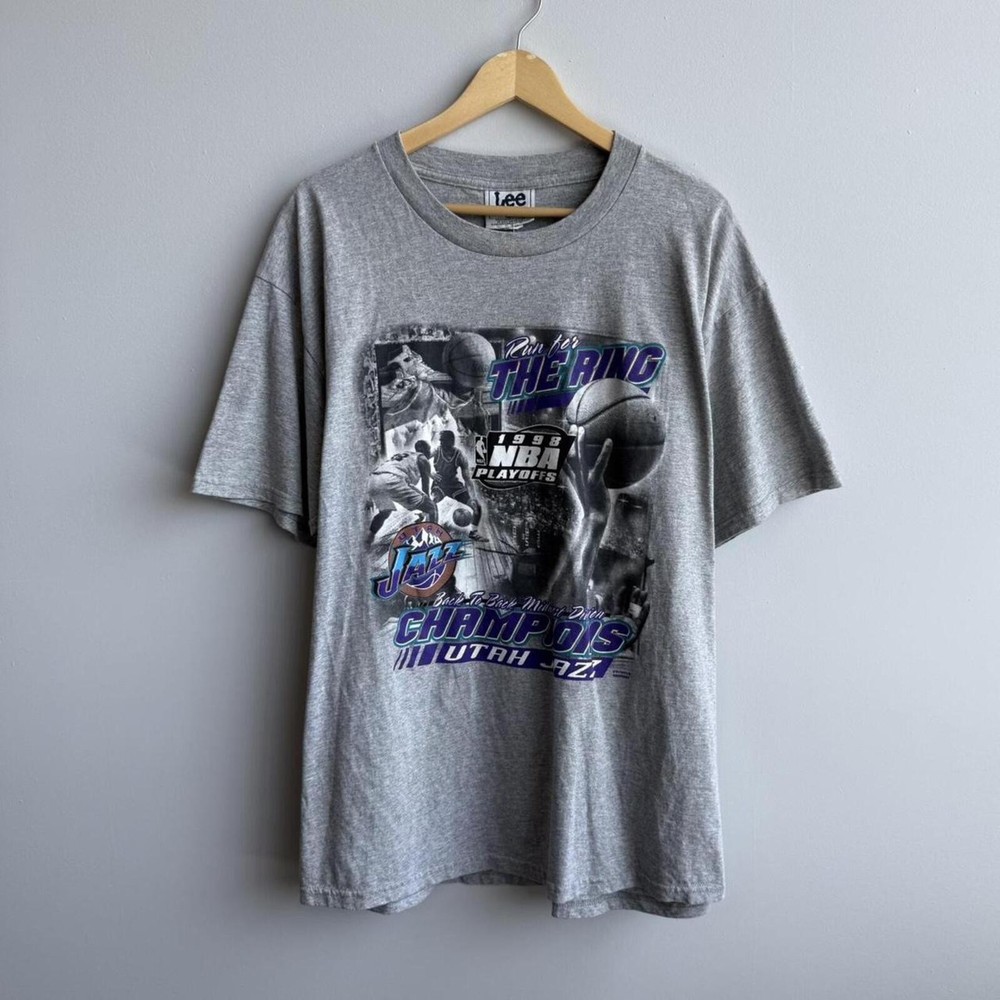 Vintage Utah jazz nba tee (0305)