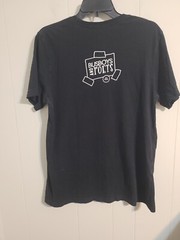 Busboys And Poets Pride Washington DC Large Mens Black Double-sided Logo Tshirt