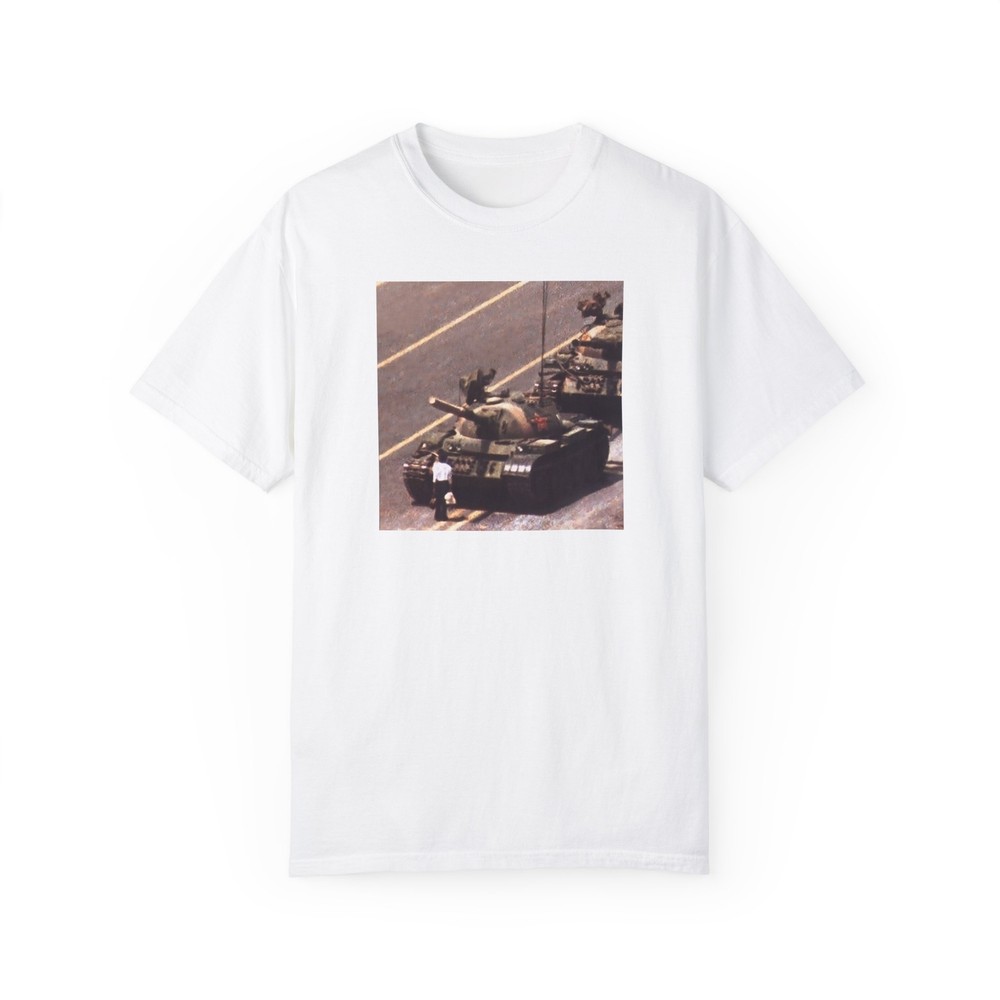 TANK MAN Unisex Garment-Dyed T-shirt