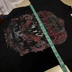 Dethklok Metalocalypse 2009 TV Promo Band World Tour Black T-Size Men’s Large