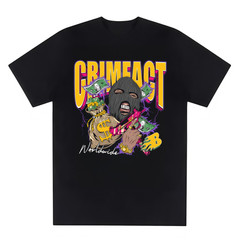 Space Funnin’ Retro Hip Hop Graphic T-Shirt Vibrant Money Pistol Print
