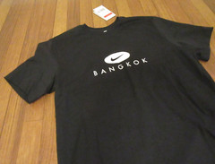 Nike Bangkok T-Shirt Tee Size Large Black Bangkok Thailand Brand New With Tags