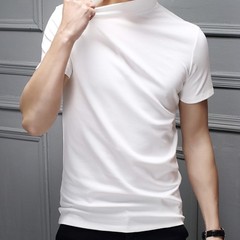 Top Mens Polyester Pullover Short Sleeve Travel 1pcs Basic Plain Bottoming