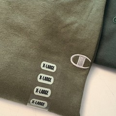 SET 2 Champion Classic Jersey T-Shirt Men’s SS Crewneck Tee Olive Green & Forest