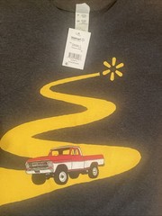Walmart Logo With Truck T Shirt Size Adult Small