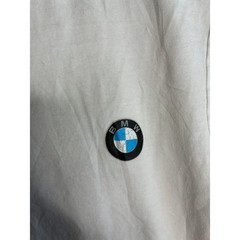 Puma BMW M Motorsport T-Shirt Mens Small White Racing Stripe Logo Tee