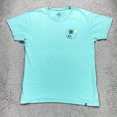 ZJ Boarding House T Shirt Mens Medium Santa Monica California Tee Blue 1988